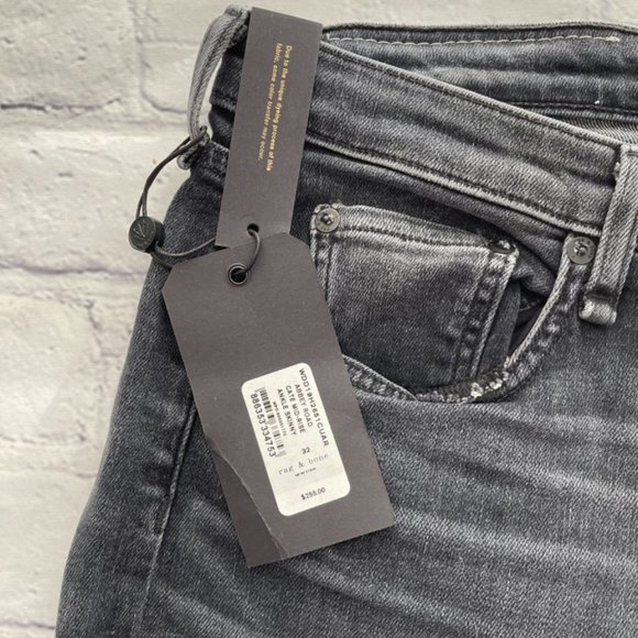 Rag & Bone Denim Cropped Skinny Jeans - Picture 7 of 11
